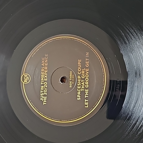 Justin Timberlake The 20/20 Experience vinyl double album 33 rpm record - Picture 7 of 16